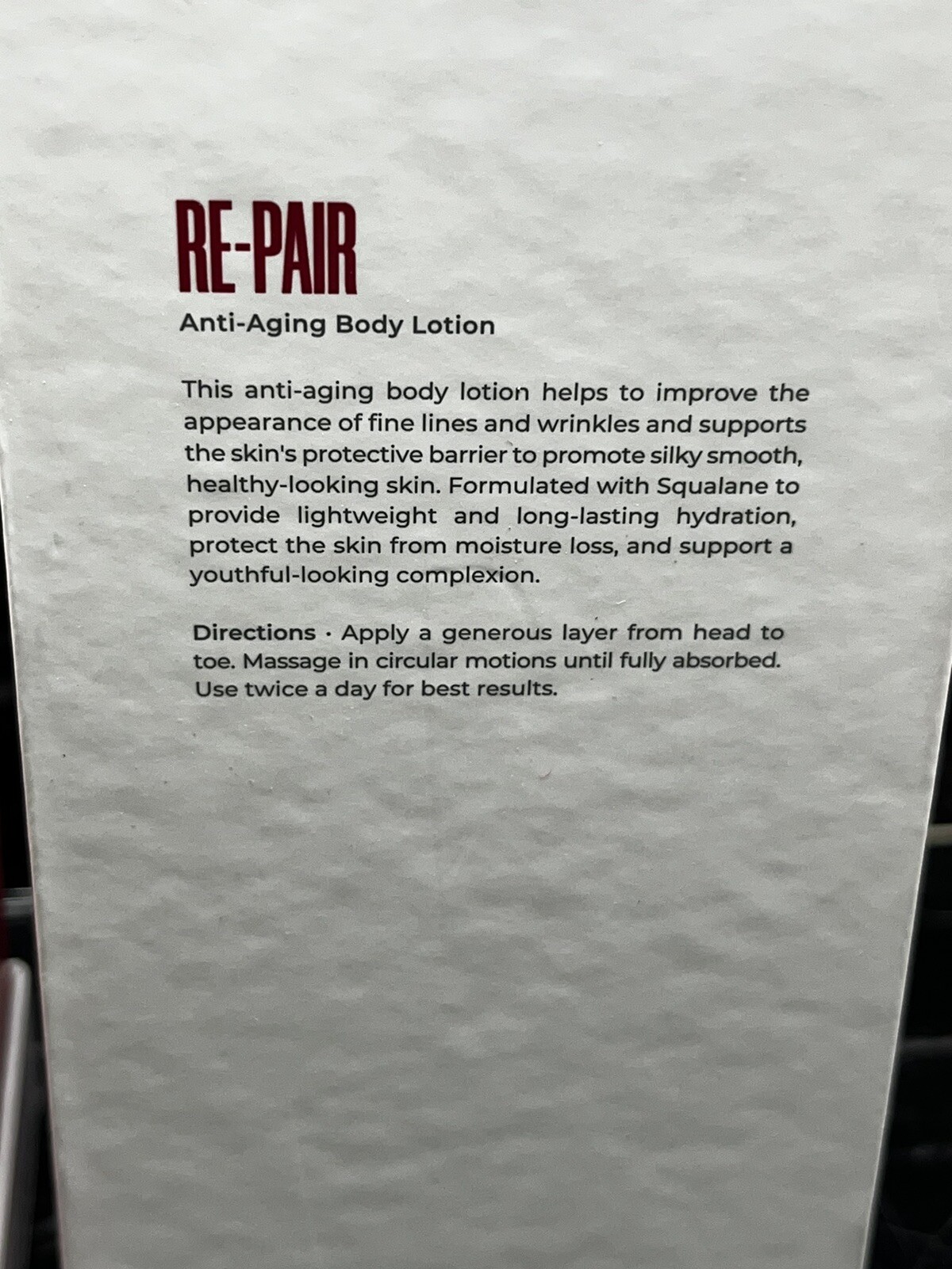 Maelys Re-Pair Anti-Aging Body Lotion 6.8 oz New In box 🔥SALE🔥