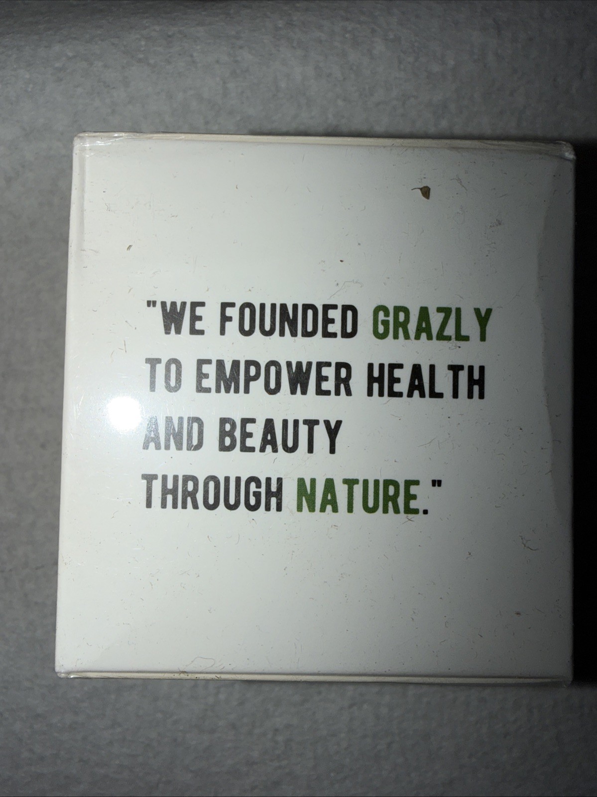 Grazly Grass Bison Tallow Balm Unscented W/Coconut Oil, Honey & Beeswax Lot Of 2