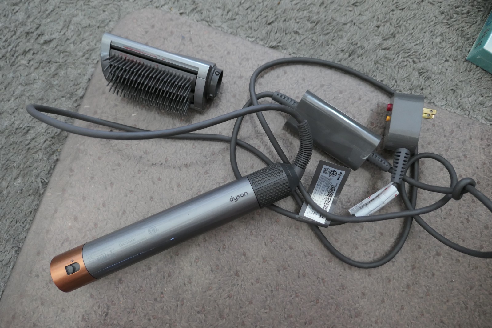 Dyson Airwrap Hair Multi Styler HS05 Nickel/Copper w/ Attachment