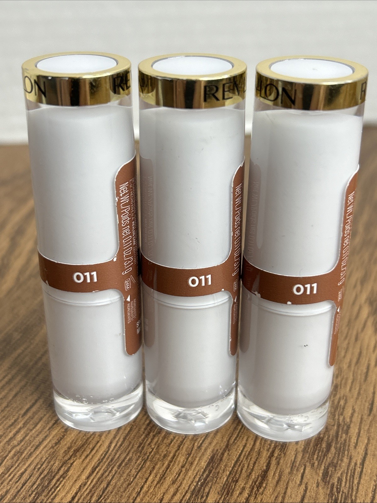 3 NEW SEALED Revlon Super Lustrous Glass Shine Lipstick – SPARKLING HONEY 011