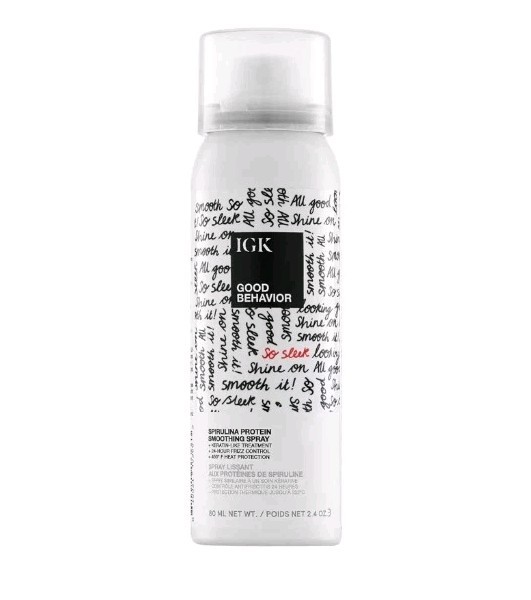 IGK Good Behavior MSRP $16 Spirulina Protein Smoothing Spray 2.4oz./80ml Travel
