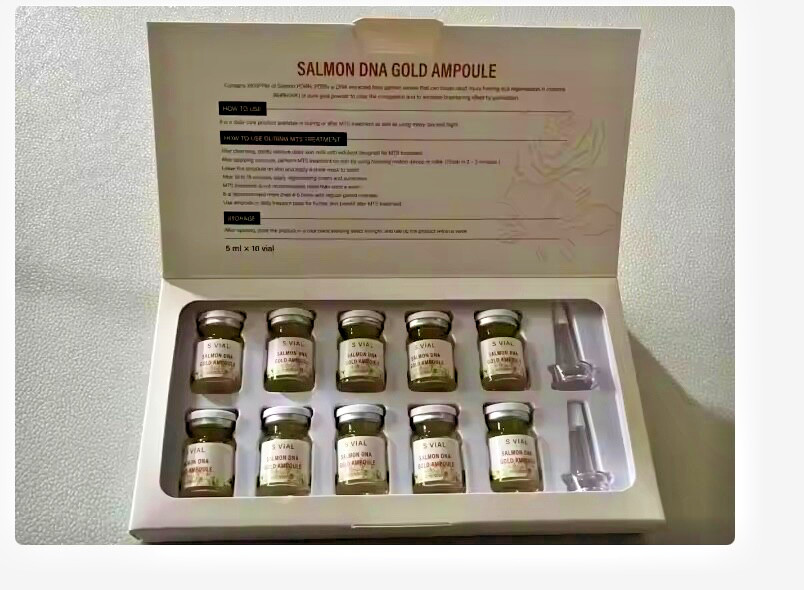 S vial Salmon DNA Gold Rejuvenation Ampoule New 10 ampoules