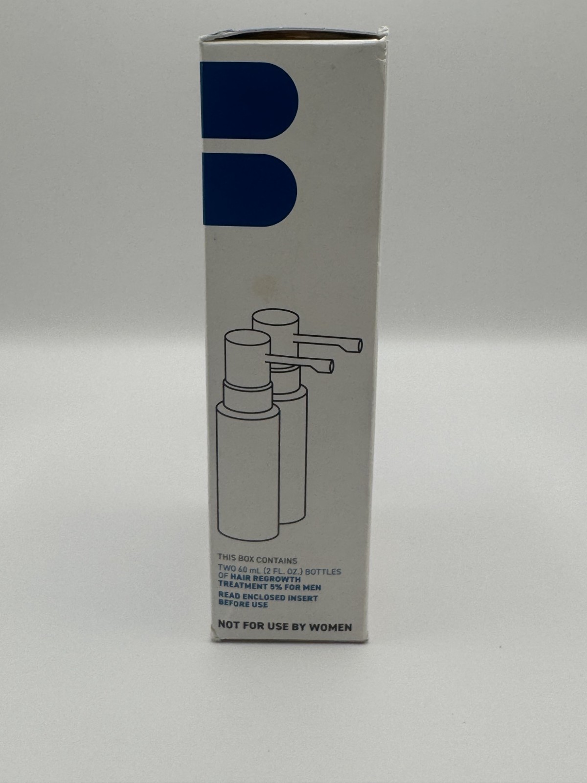 Bosley Hair Regrowth Treatment Minoxidil Solution 5% for Men – Two Months Supply