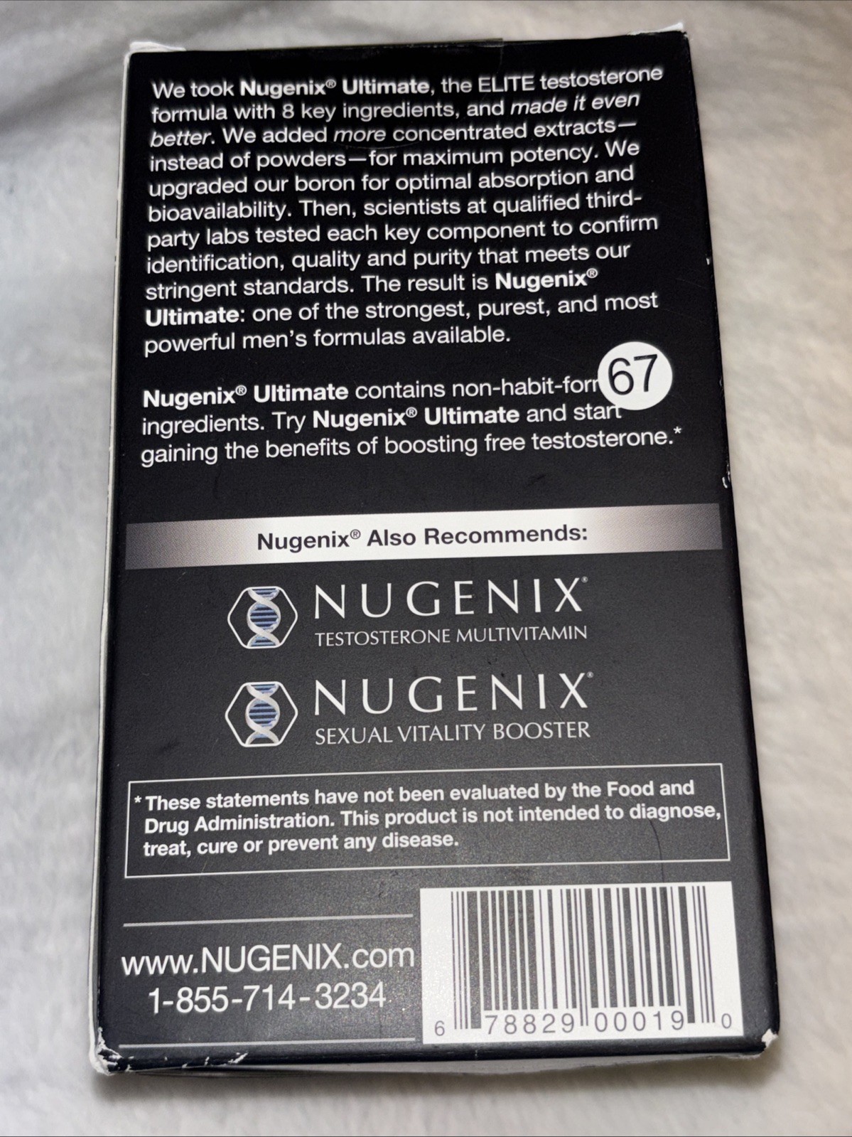 Nugenix Ultimate Advanced Free Testosterone Booster Tablets 100ct Men’s Health