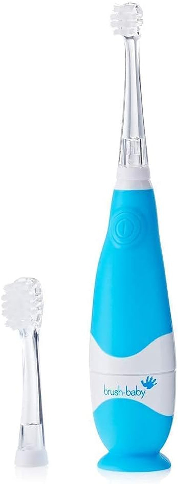 – Babysonic Blue Electric Toothbrush, 0-36 Months – Soft, Gentle Vibrating Tooth