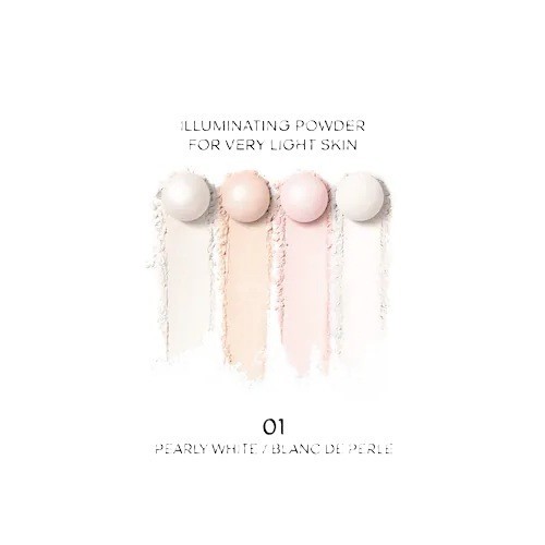 Guerlain Meteorites Light-Revealing Pearls of Powder 01 Pearly White 0.7oz NEW