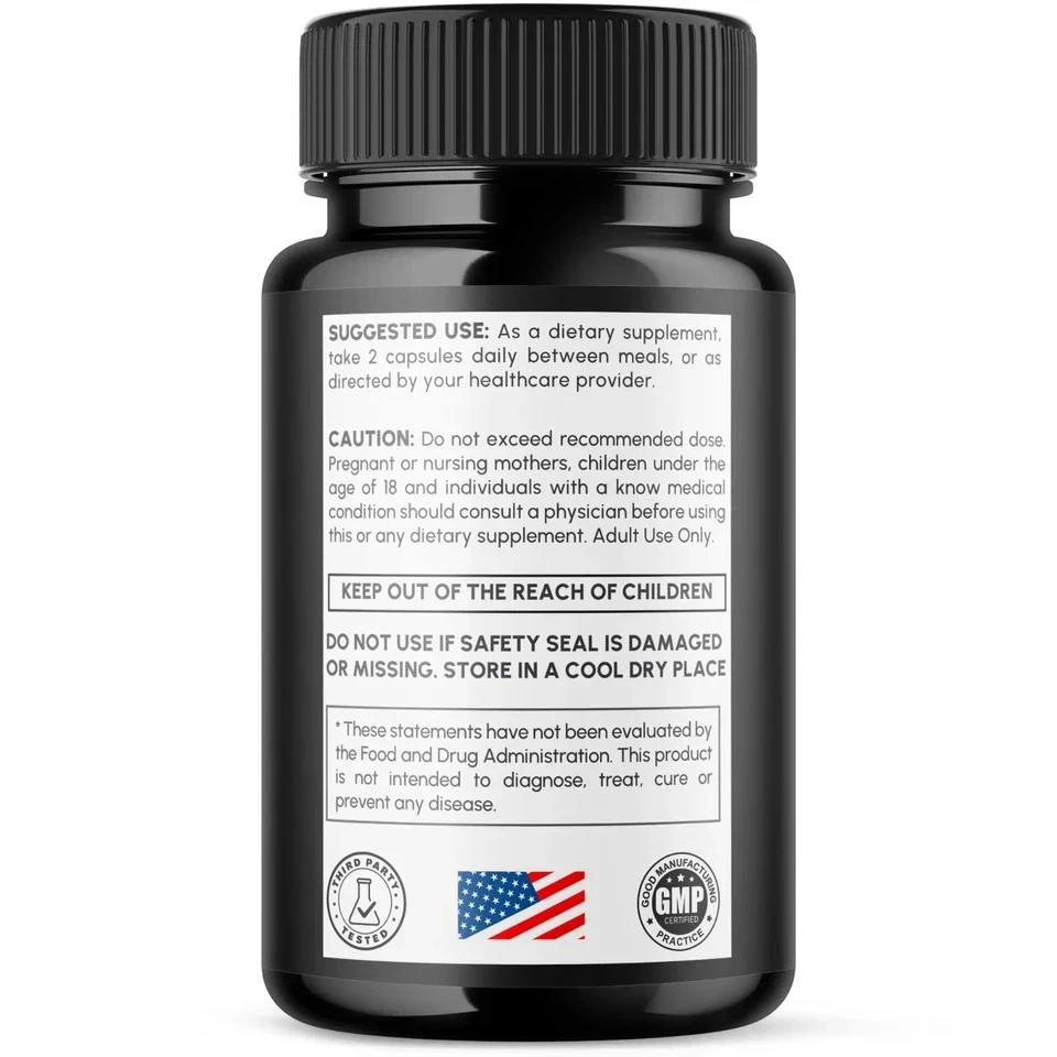 GaraHerb Advanced Energy & Fitness Support Capsules 60 Caps FS | Pack of 1