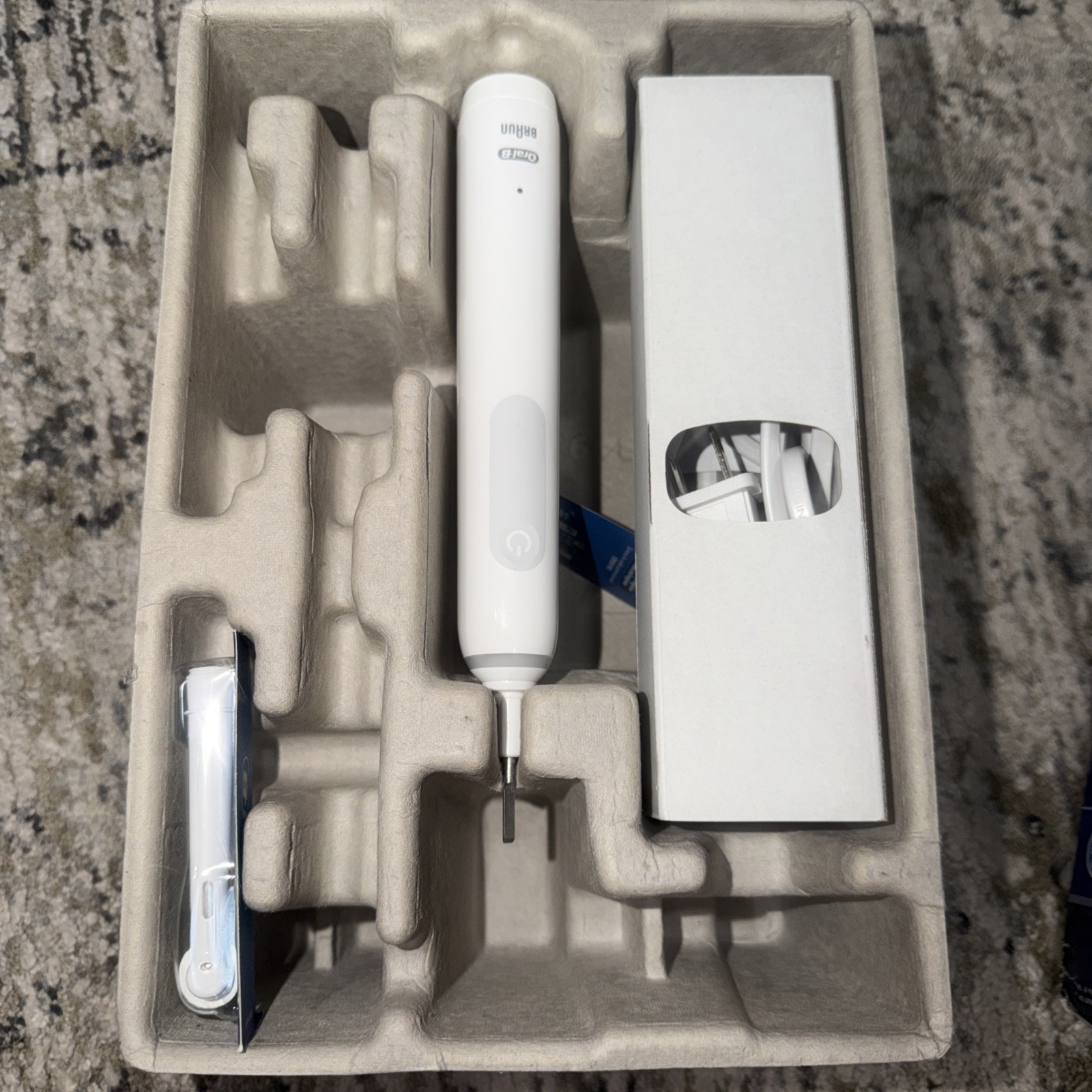 Oral-B Smart 1500 Electric Power Rechargeable Battery Toothbrush White