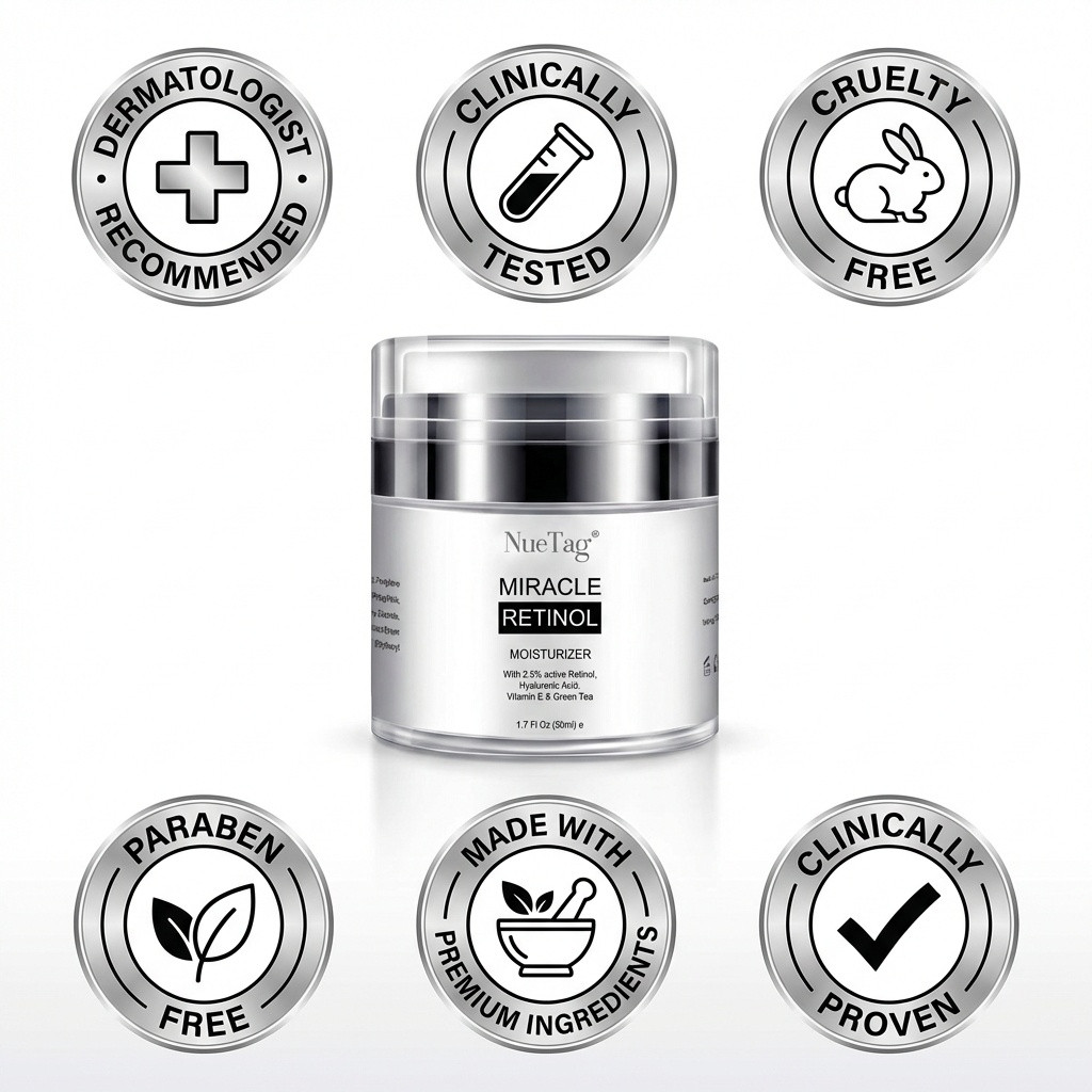 Wrinkle Remover Instant Anti Aging Retinol Face Cream Skin Tightening Firming