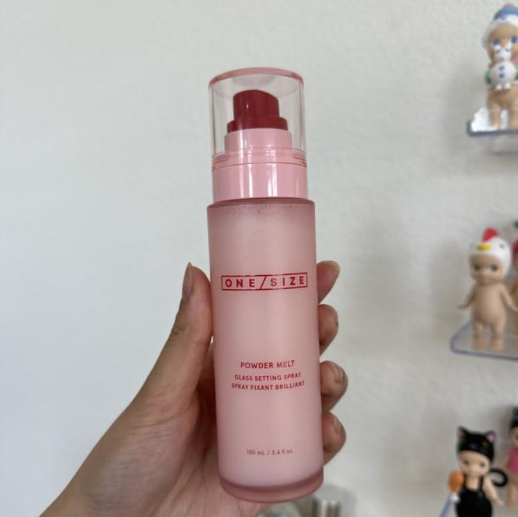 NIB 100% Authentic ONE/SIZE Powder Melt Glass Setting Spray,3.4 oz