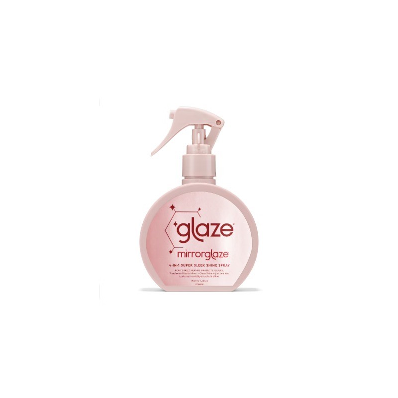 Glaze MirrorGlaze 4-in-1 Super Sleek Anti-Frizz Shine Spray Protector 6.4 fl oz