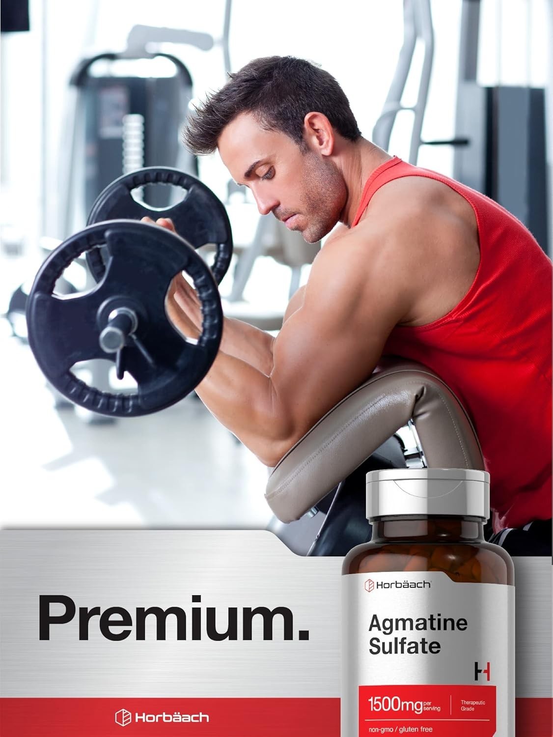 Agmatine Sulfate Capsules 1500mg | 60 Pills | Pharmaceutical Grade | Non-GMO,…