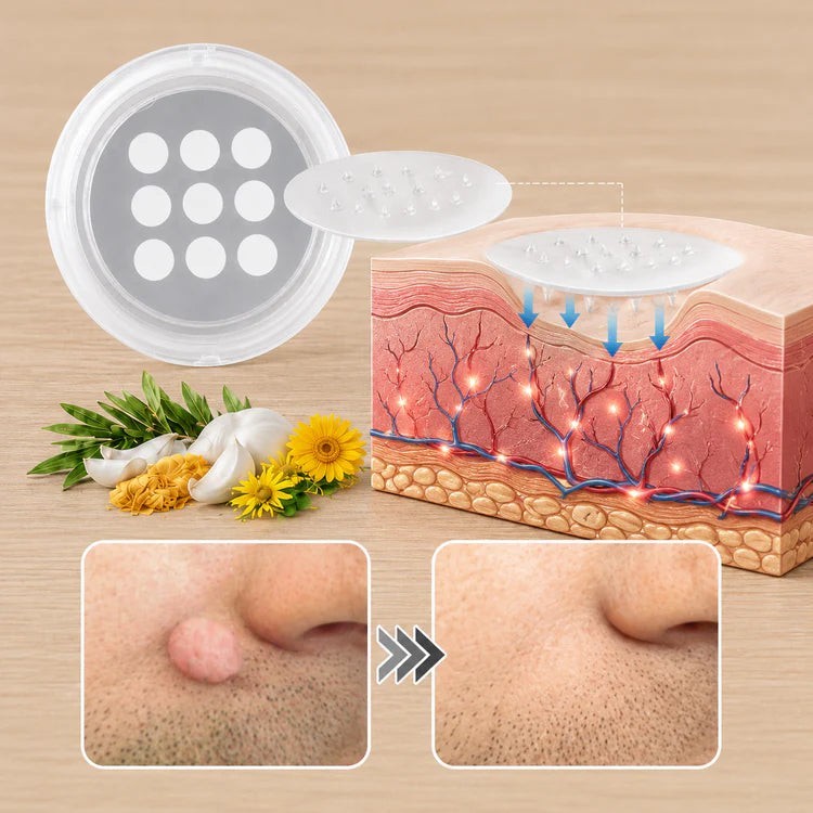 Curalona Microneedle Hydrocolloid Skin Patches Invisible Facial Body Beauty Care