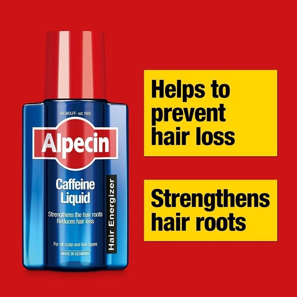 Alpecin Caffeine Liquid Scalp Hair Tonic for Hair Growth 200 ml