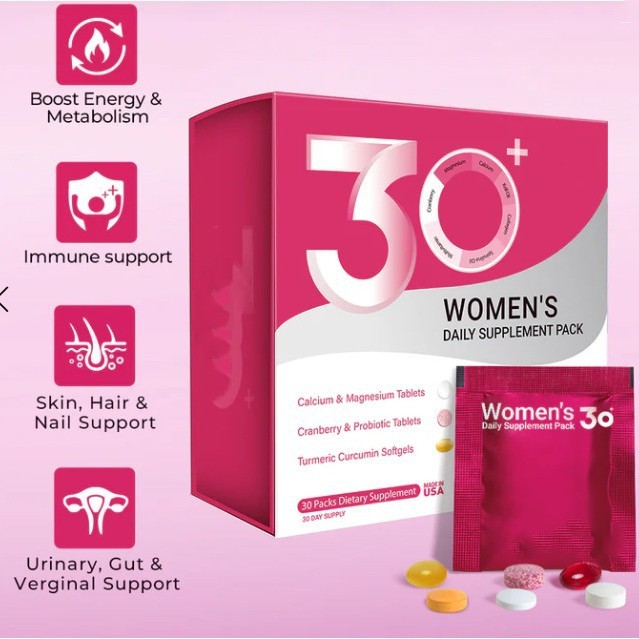 Multivitamin for Women with Vitamin A,B,C,D3,E,K2,Biotin, Collagen,Krill Oil