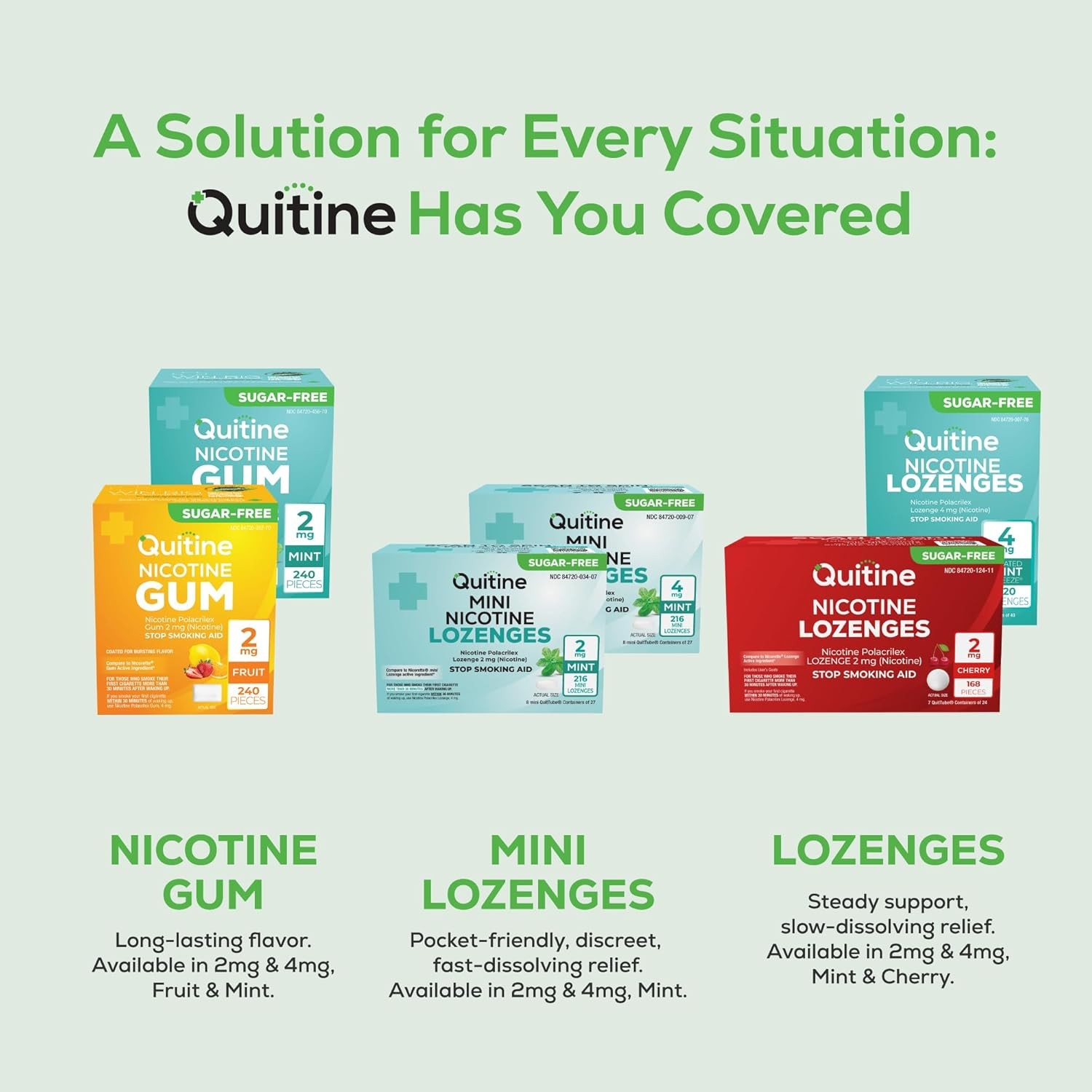 Nicotine Lozenges 4Mg, Cherry Flavor, Stop Smoking Aid – Relieve Nicotine Cravin
