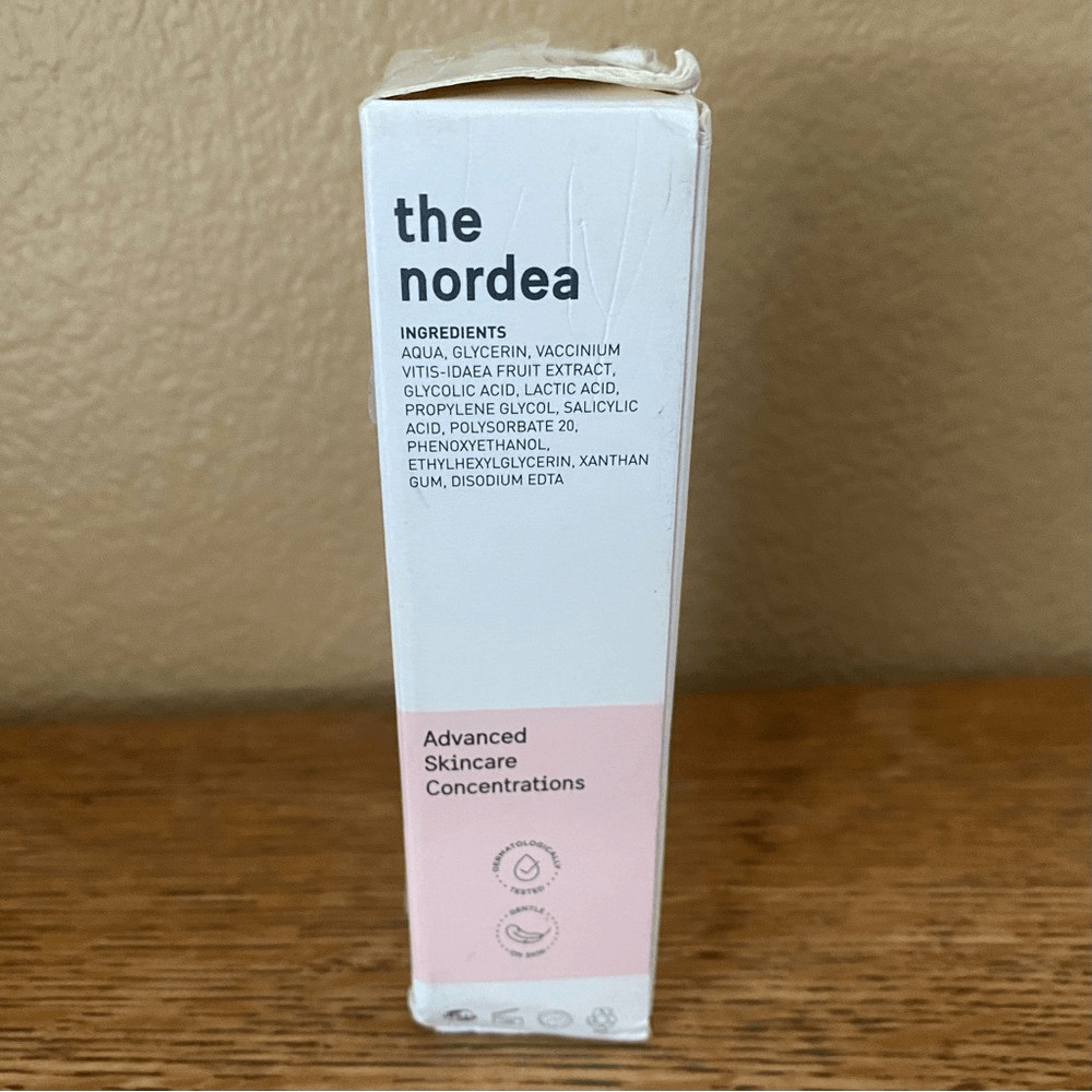 NIB New BIONNEX AHA 10% + BHA 2% + LINGONBERRY EXFOLIANT 30ml/1.14 oz Skincare