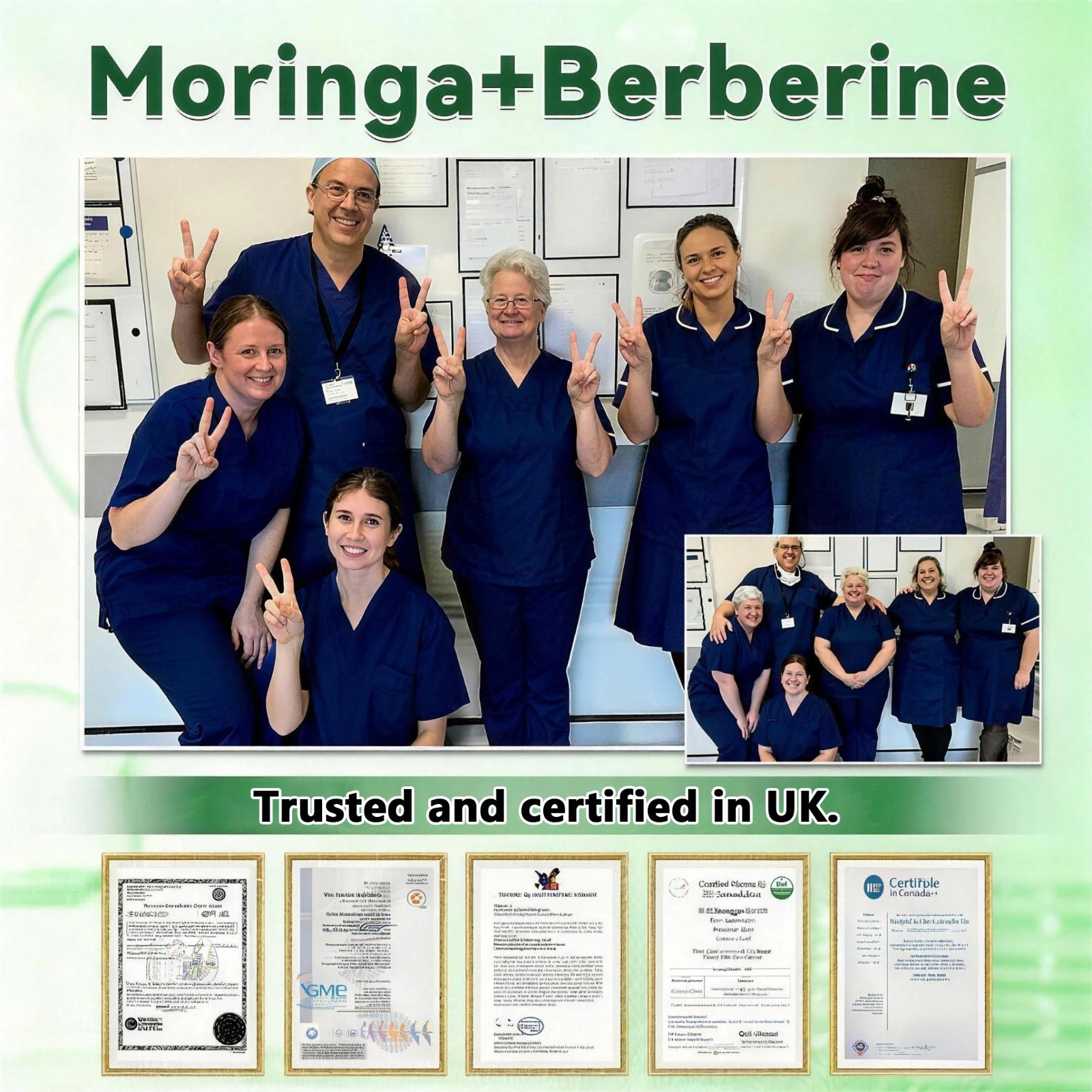 Purelora Moringa Berberine NAD+ Weight Loss Patches Advanced Nano Microneedle