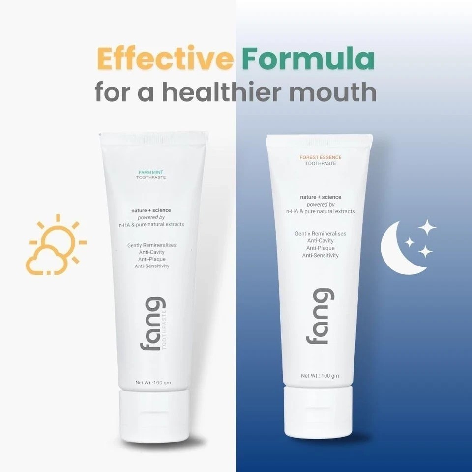 Fang Farm Mint and Forest Essence Toothpaste Combo Pack – (120g X 2)