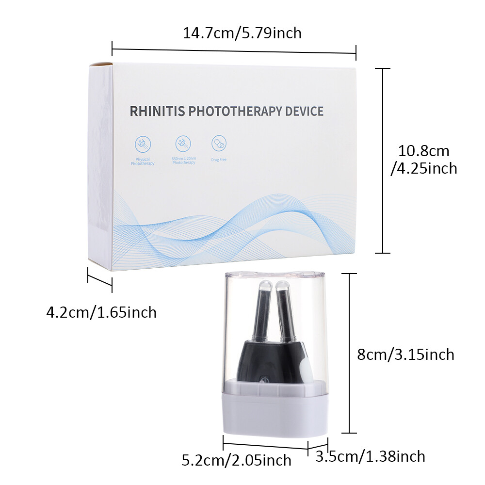 Red Light Nasal Respirelief Therapy Instrument For Nose Rhinitis Care Allergic