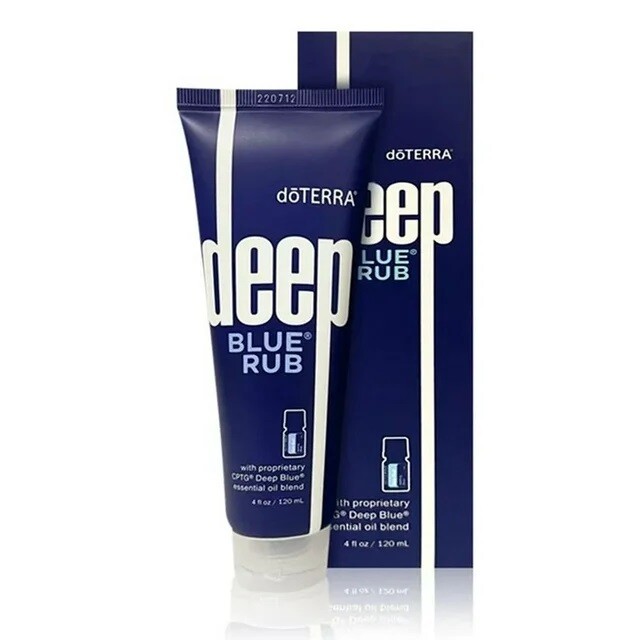 DoTERRA Deep Blue doterra Rub Body Cream – 4 oz EXP:02/2026