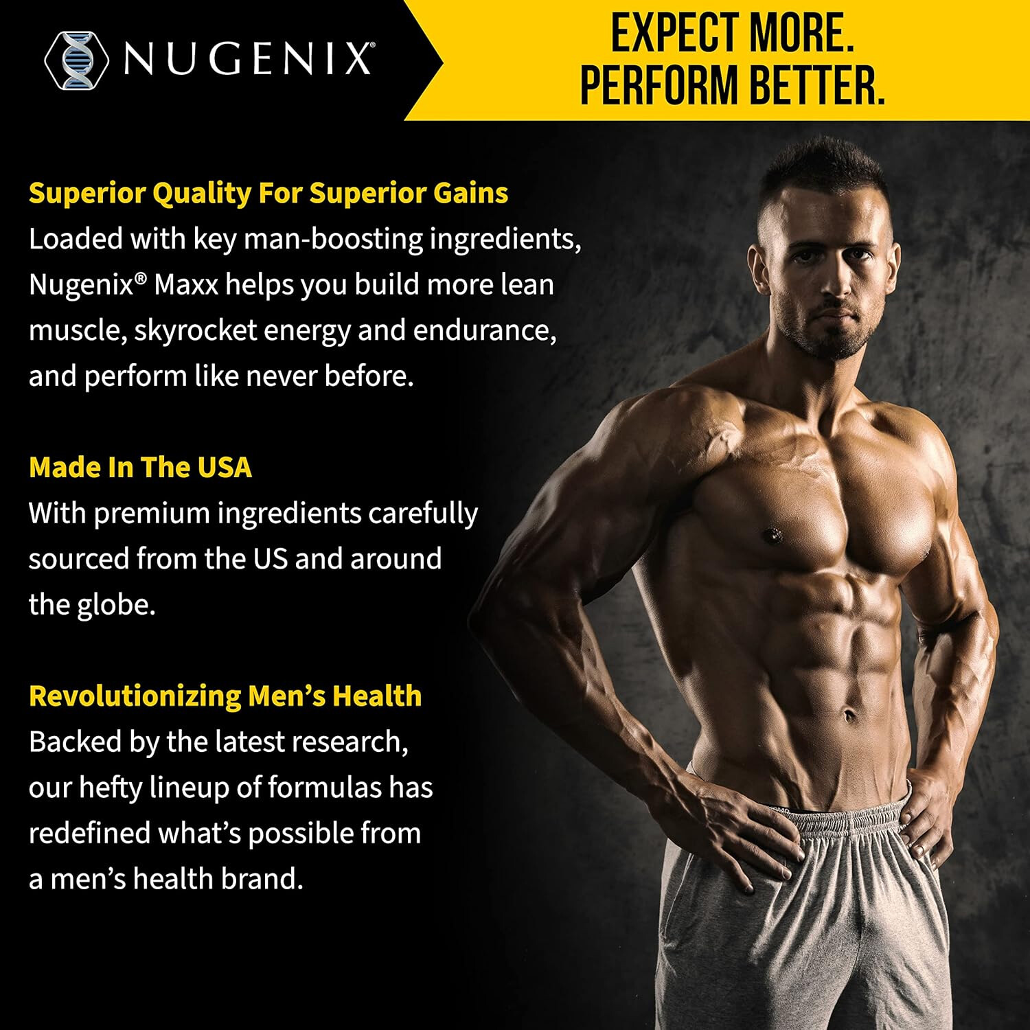NUGENIX TOTAL-T MAXX – Testosterone Booster, Energy, Muscle Strength and Growth