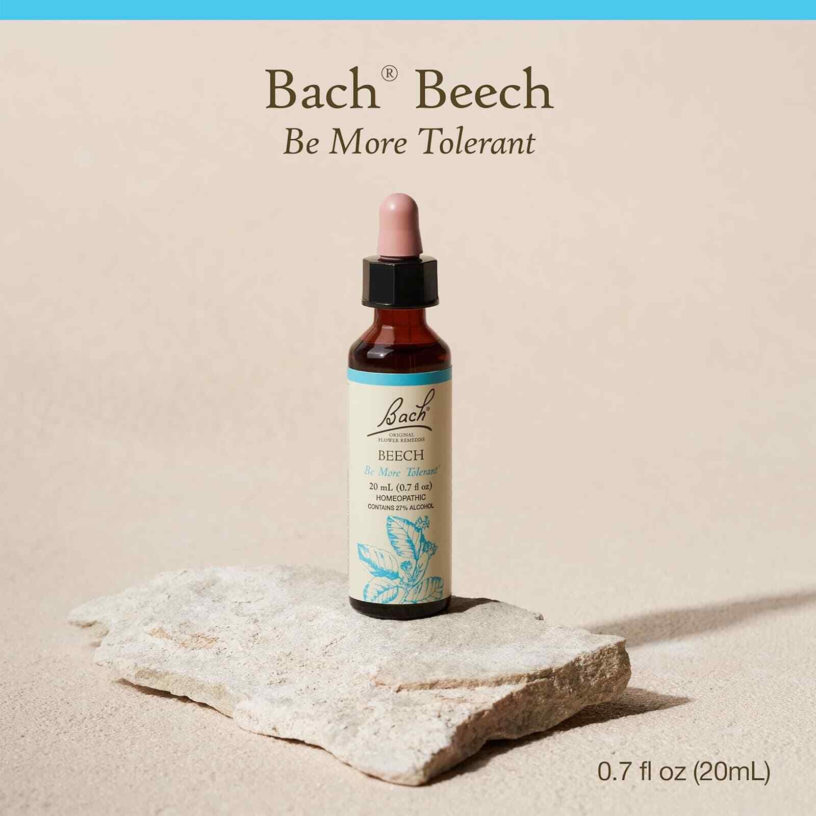 Bach Original Flower Remedies Beech Be More Tolerant 0.7 fl oz 20mL
