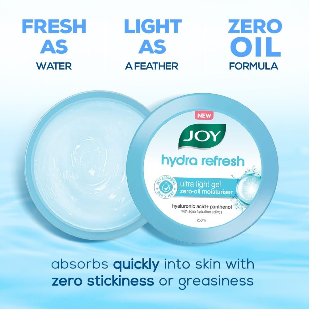 Joy Hydra Refresh Ultra Light Oil-Free Gel Moisturizer for Acne-Prone Skin 150g