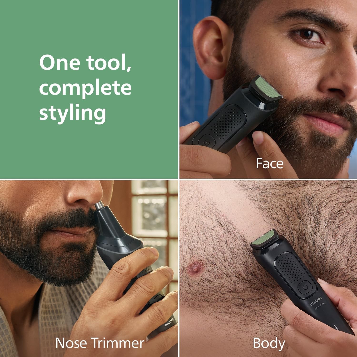 Philips India’s No.1 Men’s Trimmer,MG3941/15,Green