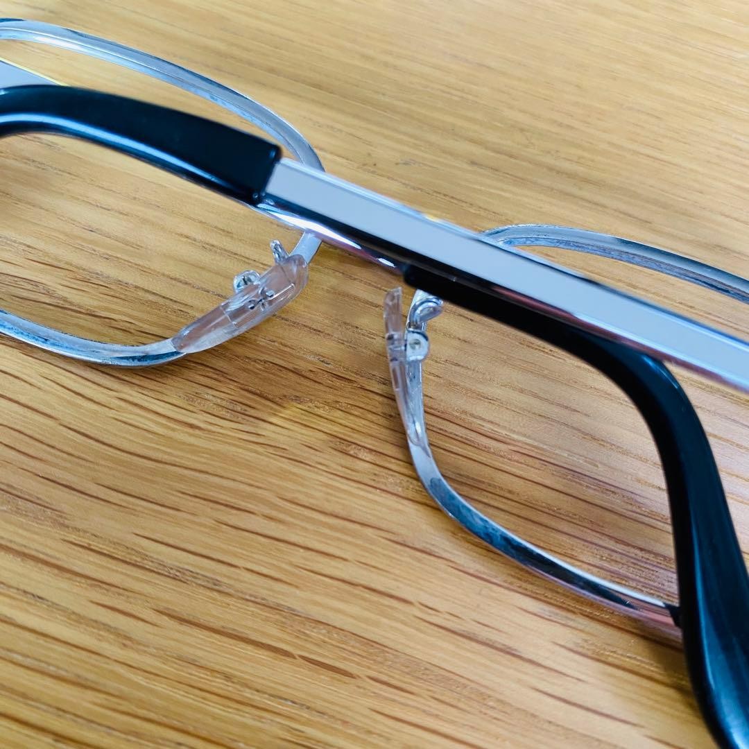 American Optical 207-2 Silver Eyeglasses 52□16-135 Made in United Kingdom