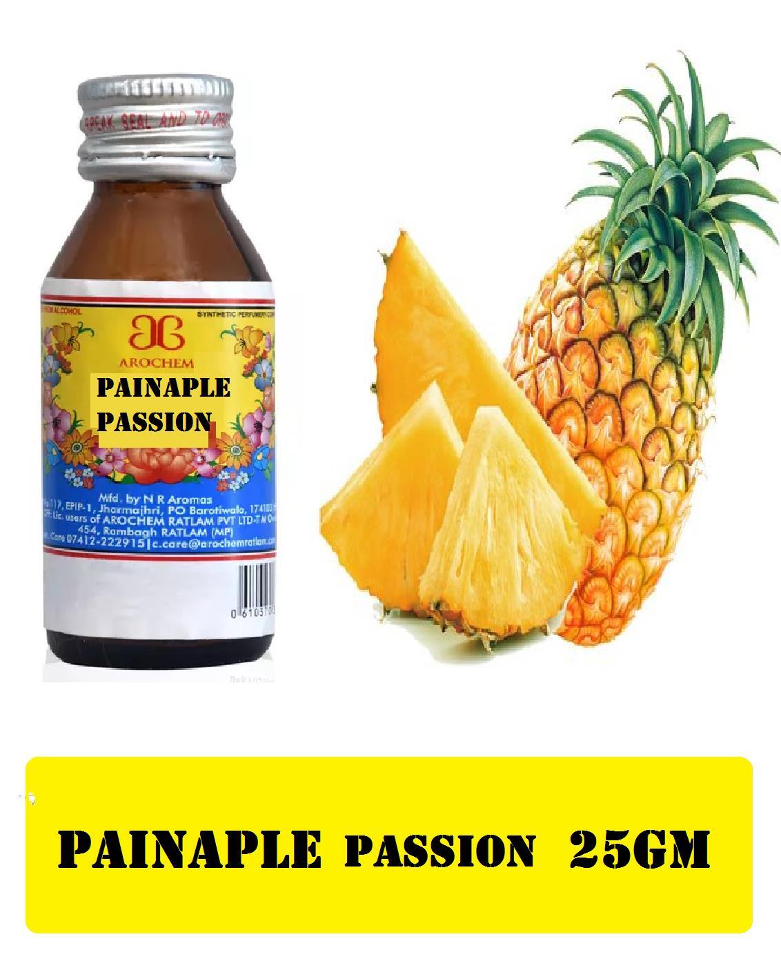 AROCHEM PAINAPLE PASSION LONG LASTING & NON ALCOHOLIC 100% PURE ATTAR 25 GM