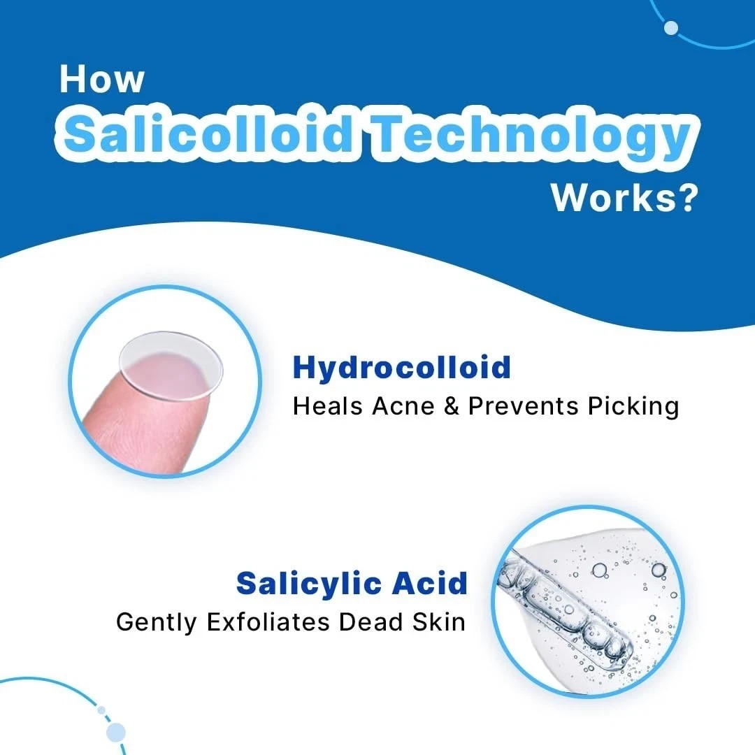 Sotrue Acne Pimple Patches Hydrocolloid For Face Active Acne 36 Waterproof Dots
