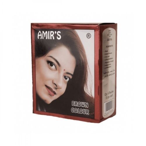 FAST SHIPPING 🏅7 Pack X Amar’s brown Henna 6 Pouches X10gram Hair Color حنه