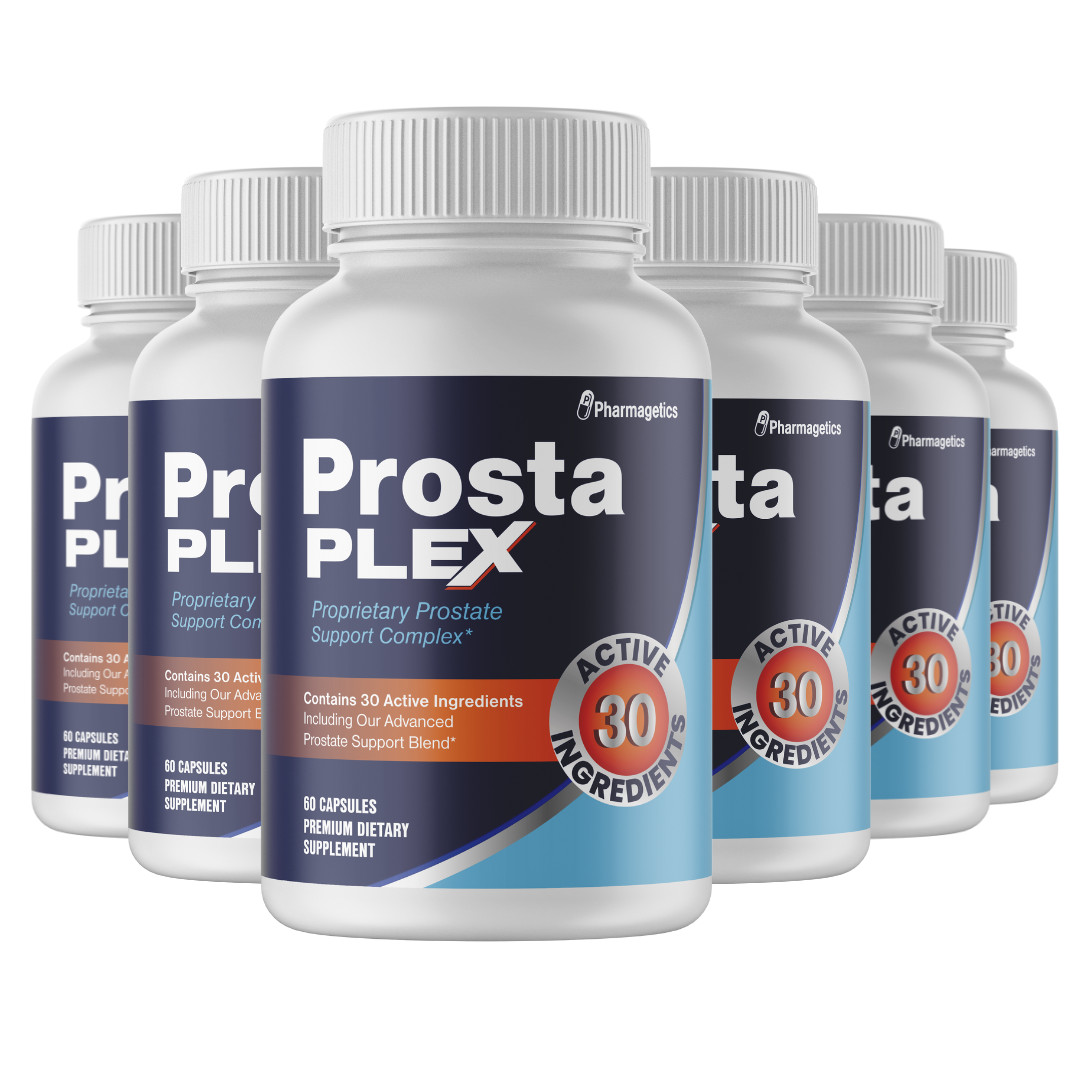 6 Bottles ProstaPlex Proprietary Prostate Support Prosta Plex – 60 Capsules x 6