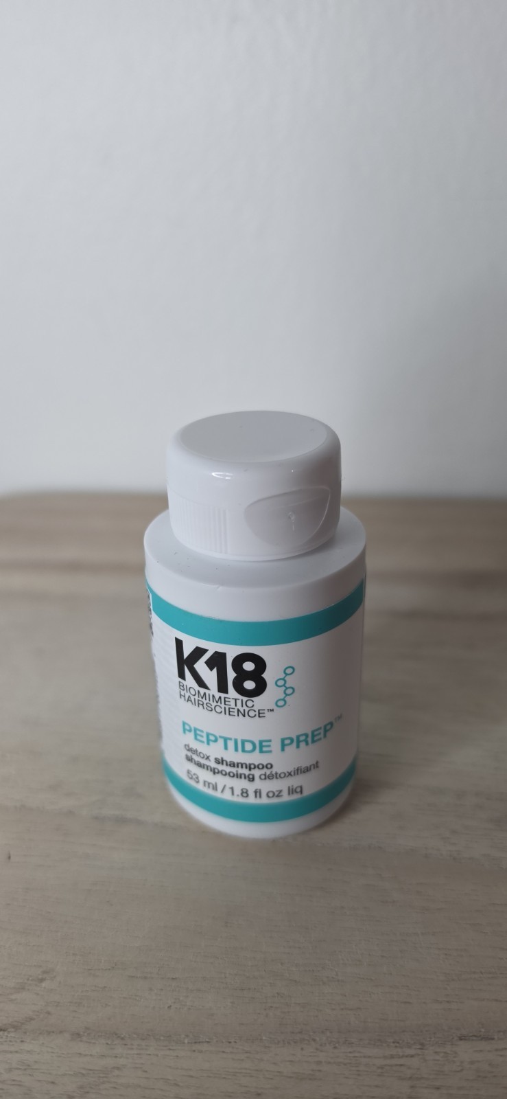 K18 Biomimetic Hairscience Peptide Prep Detox Shampoo Deep Cleansing 1.8 oz