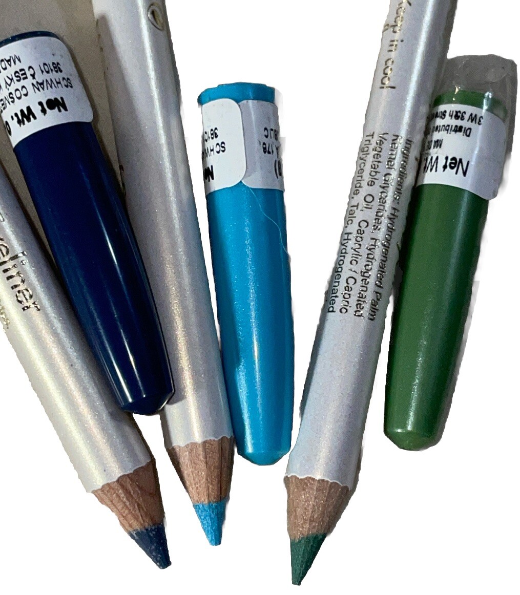 B1G1 9 Pc Flormar Waterproof Eyeliner Pencil Assorted Colors 1.14g .04oz Read