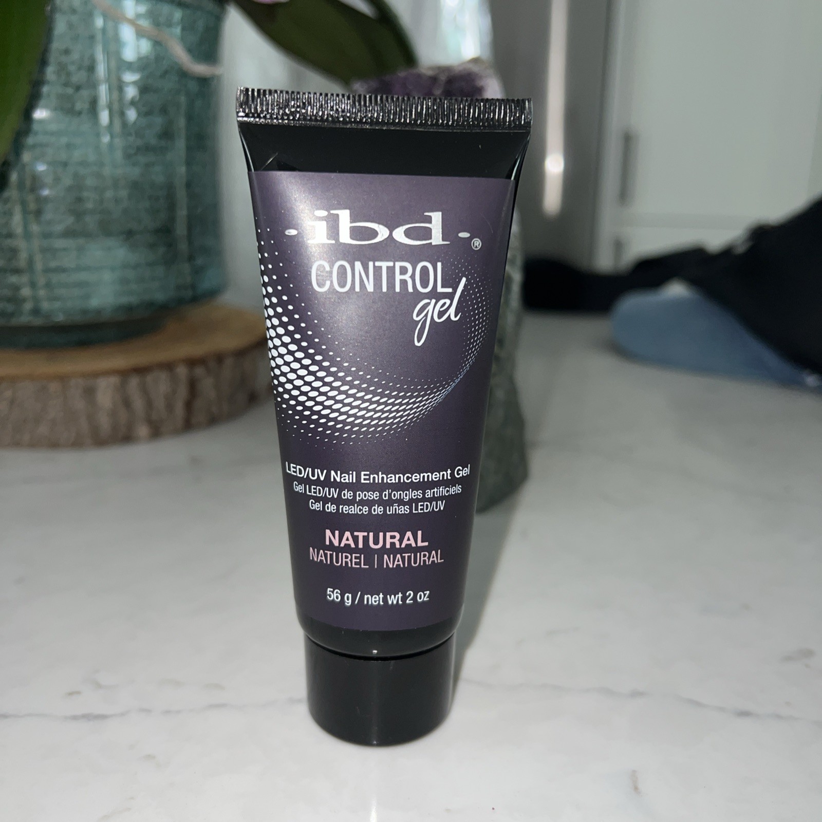 NEW! Sealed! IBD Control Gel LED/UV Nail Enhancement Gel 2oz Natural