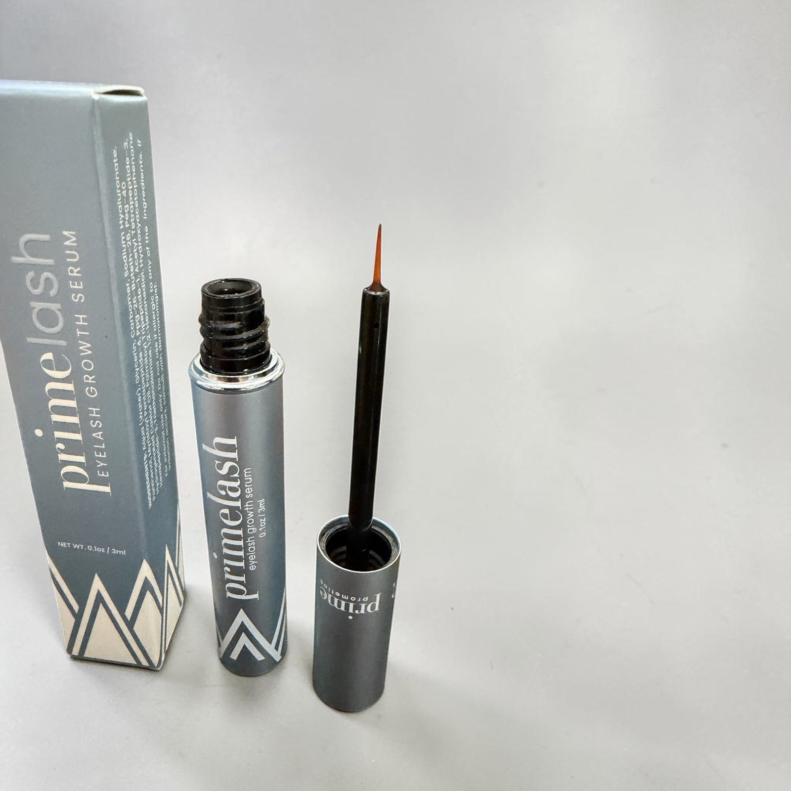 NIB~ PrimeLash Prime Prometics Eyelash GROWTH Serum 0.1 oz 3 mL Women over 50