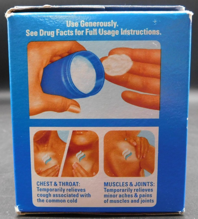 Vicks VapoRub cough suppressant ointment 6oz Exp: 7/27+ New & Sealed