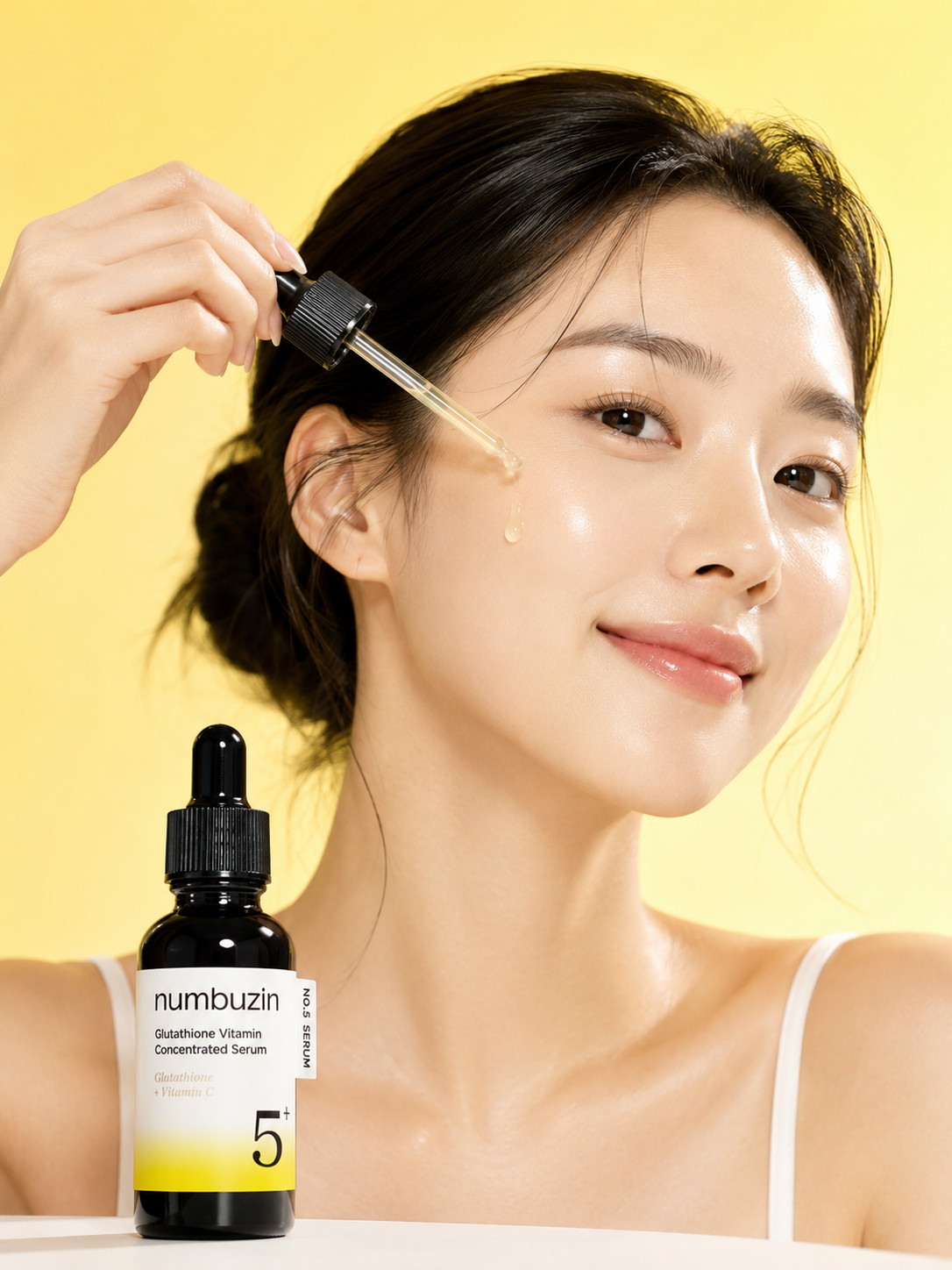 numbuzin No.5 Glutathione Serum + BANILA CO Foam Cleanser K-Beauty Set
