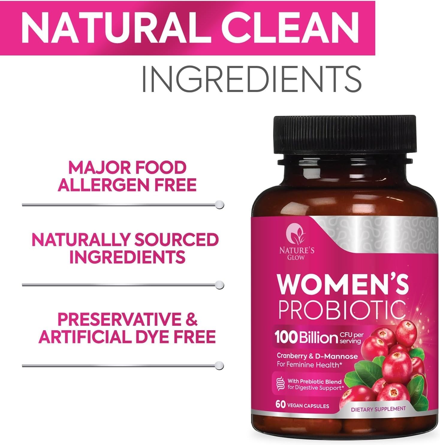 Probiotics for Women – for Digestive Health, Immune Support, & Vaginal Health