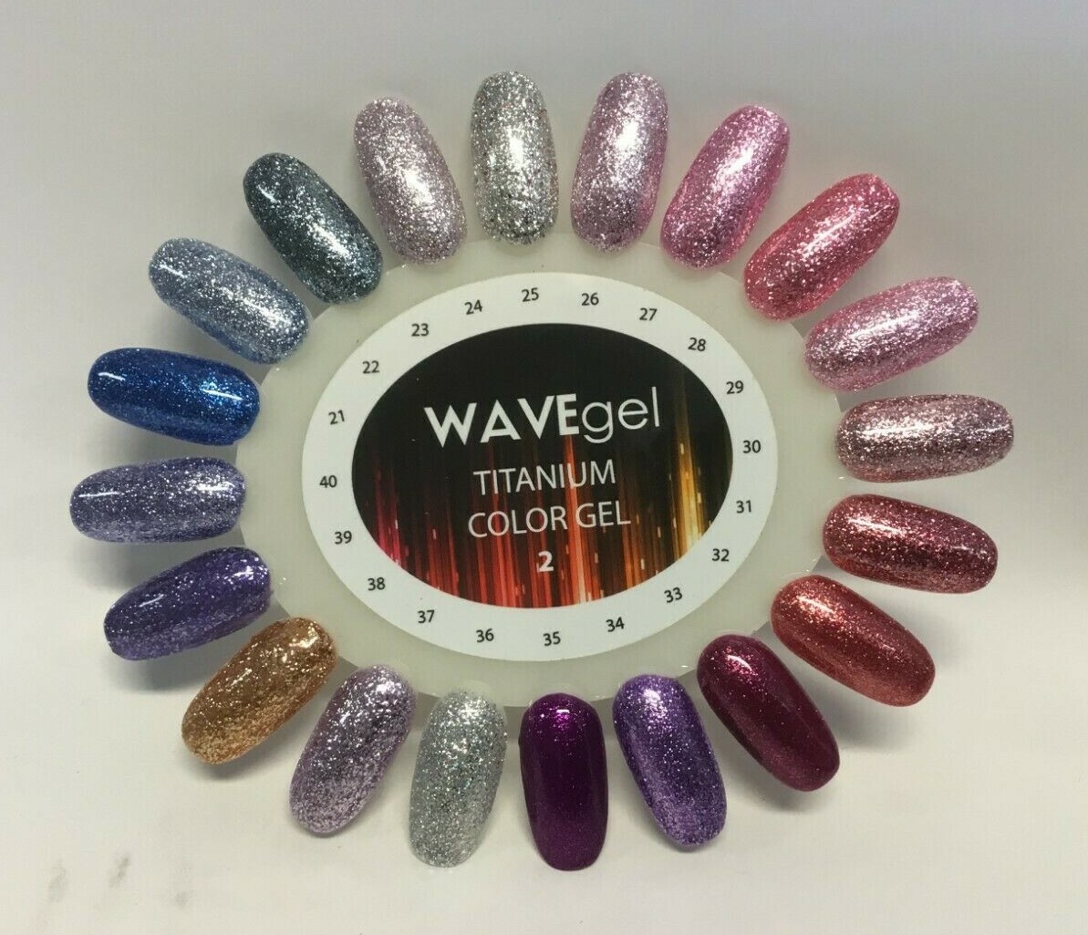 Wave Gel Glitter Soak Off gel polish Pick Your Color T1-T12 O1-O6 (0.5 oz/15ml)