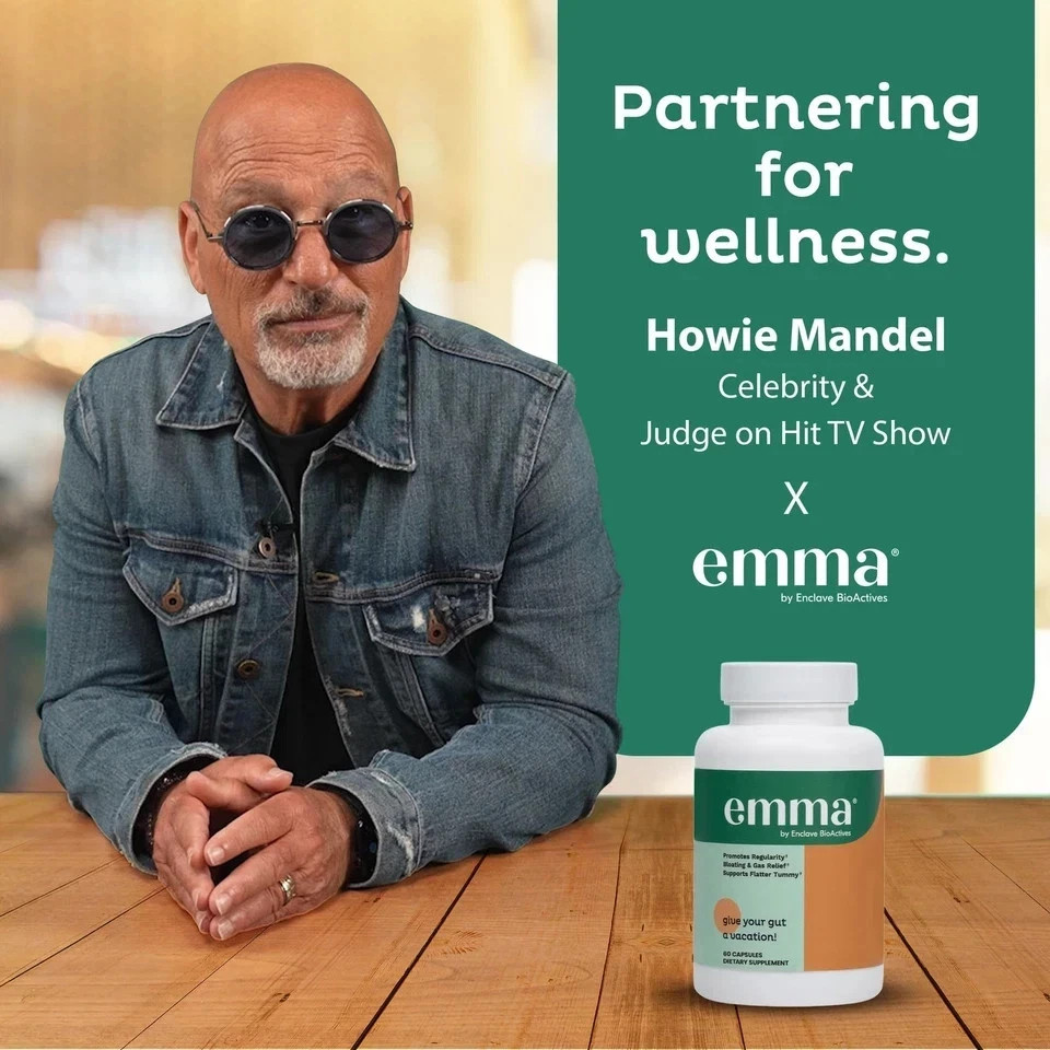 Emma Gut Health Supplement 60 Capsules for Bloating Relief & Leaky Gut++