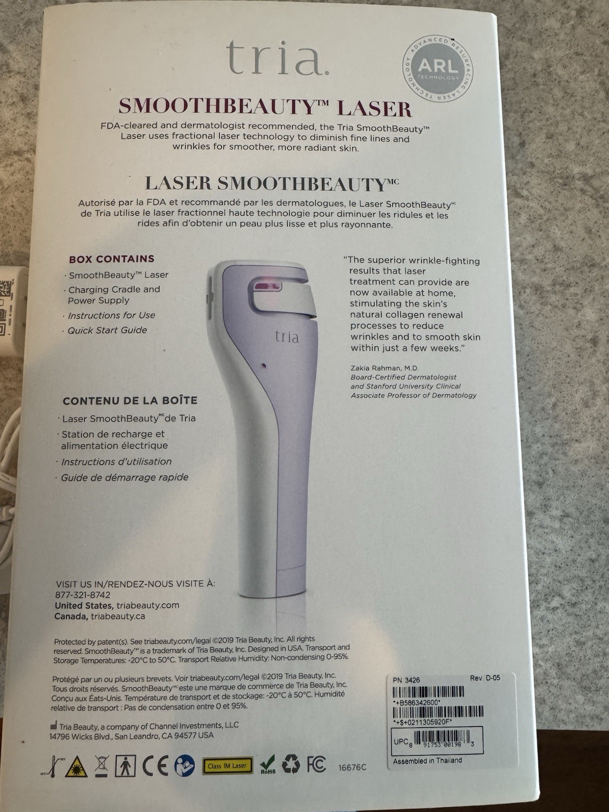 TRIA Beauty Age Defying Laser Anti-Aging Skin Rejuvenating Beauty 4 Face [FDA]