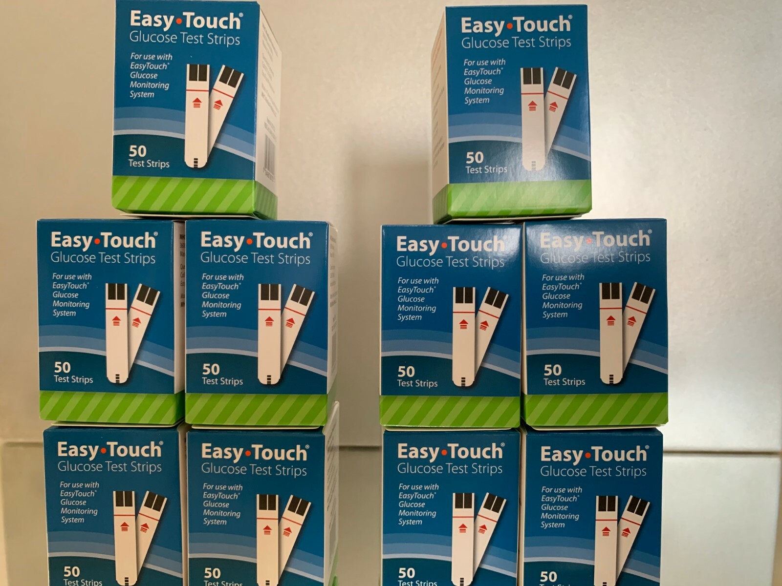 Easy Touch Blood Glucose Test Strips 500 CT. EXP 05/2025. FAST FREE SHIPPING