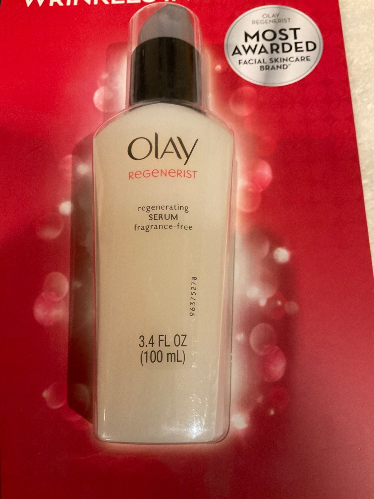 Olay Regenerist Advanced Anti Aging Regenrating Serum 3.4 Fl Oz Fragrance Free