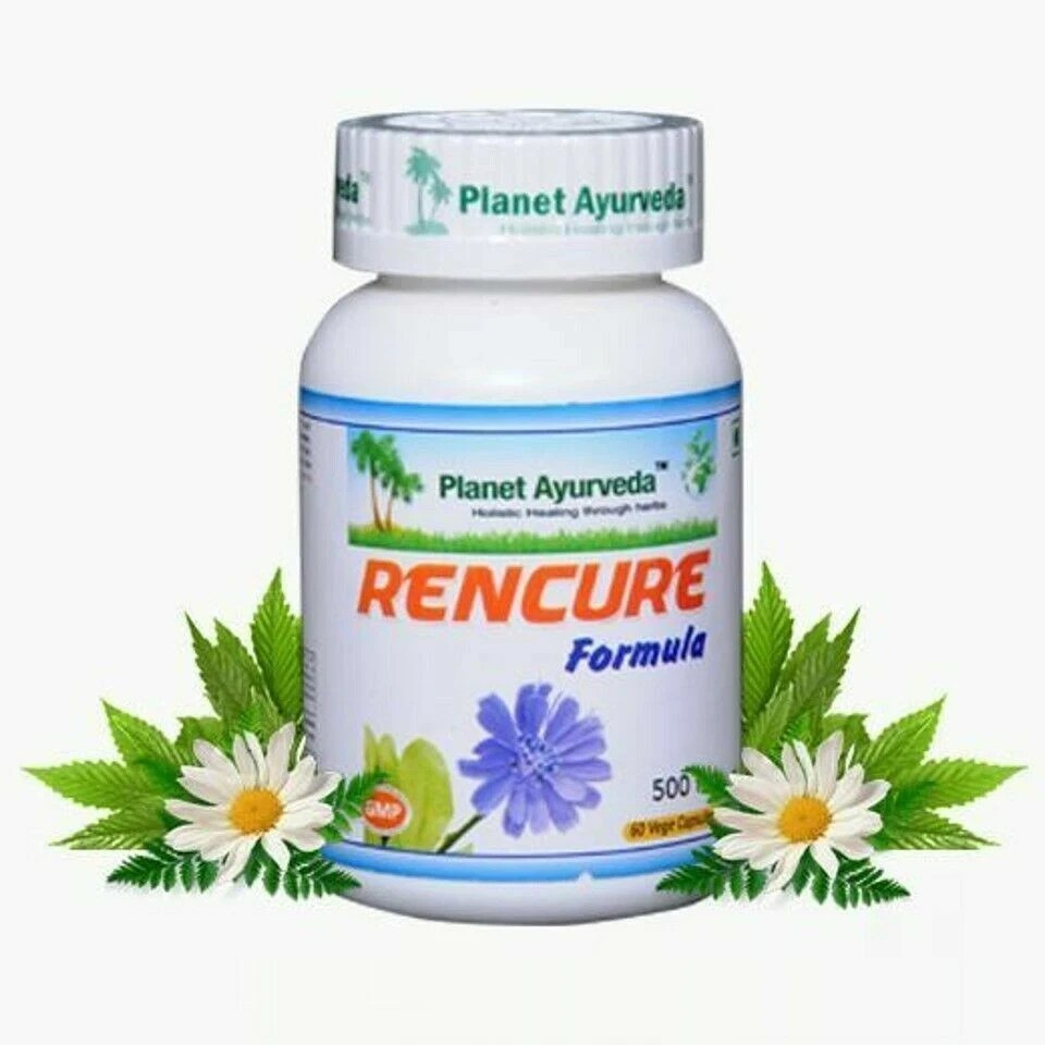 Planet Ayurveda Rencure Formula – Supports Kidneys System 500 mg, 60 Caps