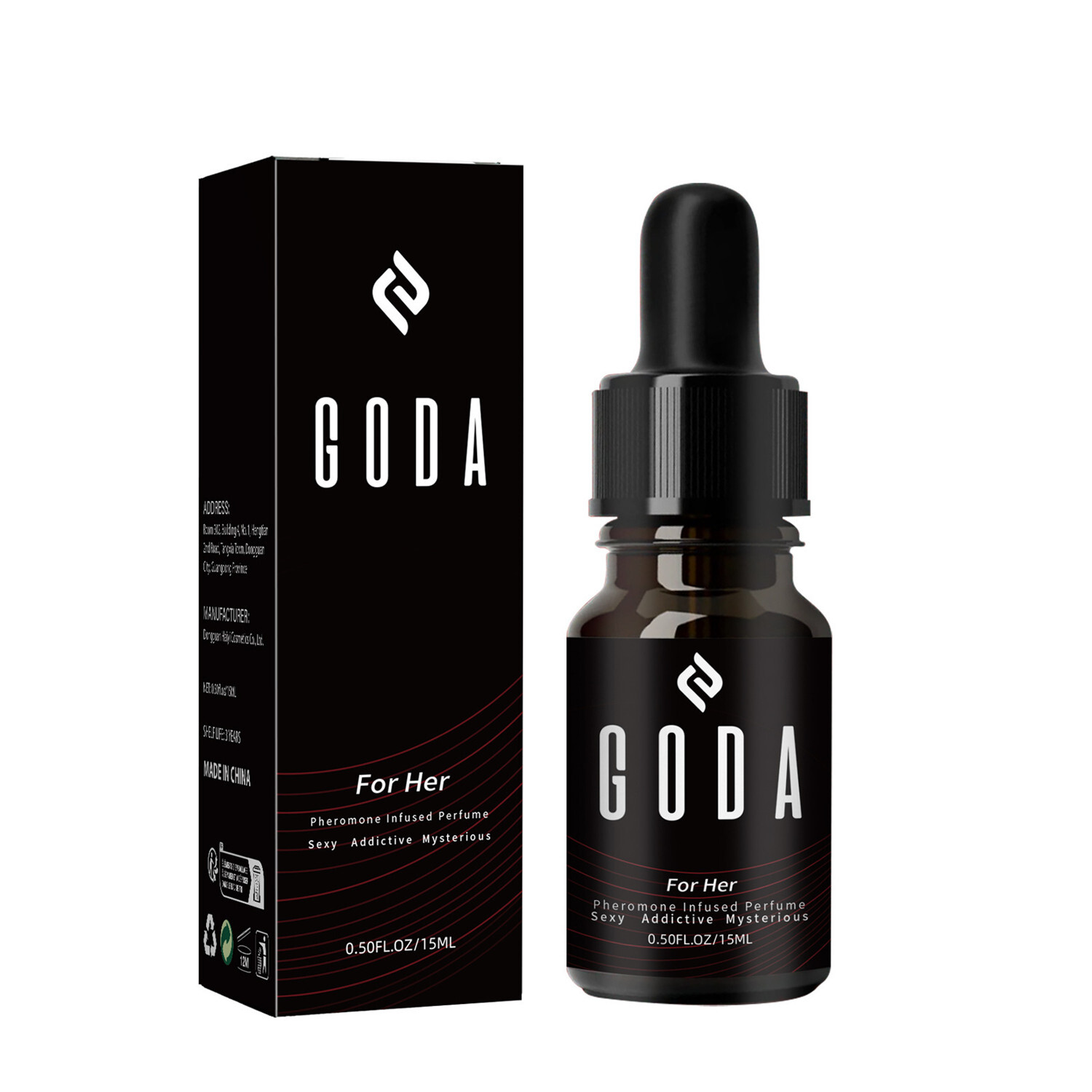 GODA For Her Pheromone Perfume For Women Long-Lasting | Jasmine&Rose |15ml US🔥