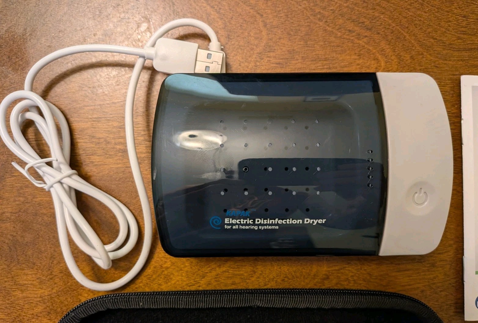 Phonak Hearing Aid Pair Brio 2 R 312T W/ Cases + PilotOne II Remote Kapak Dryer