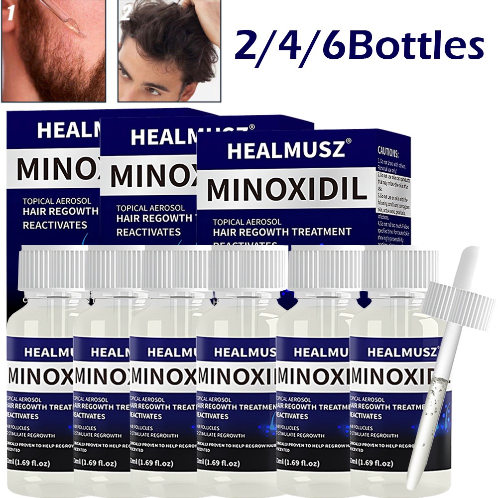 Minoxidil 5% Hair Regrowth Treatment Topical Solution for Men 2-10 Month Supply